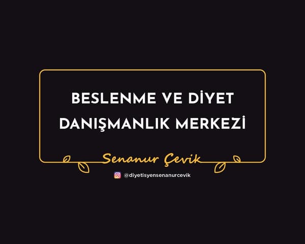 Senanur Çevik Beslenme ve Diyet Danışmanlık Merkezi - 7. Fotoğraf Senanur Çevik Beslenme ve Diyet Danışmanlık Merkezi - 7. Fotoğraf