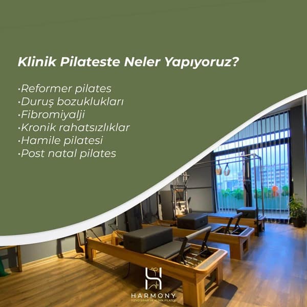 Harmony Fizyoterapi ve Klinik Pilates - 7. Fotoğraf Harmony Fizyoterapi ve Klinik Pilates - 7. Fotoğraf