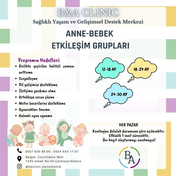 B&A Clinic Sağlık Yaşam ve Gelişimsel Destek Merkezi - 9. Fotoğraf