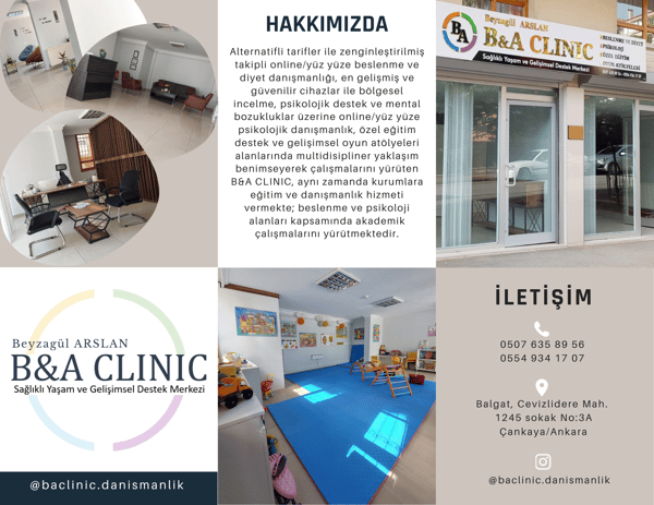 B&A Clinic Sağlık Yaşam ve Gelişimsel Destek Merkezi - 13. Fotoğraf
