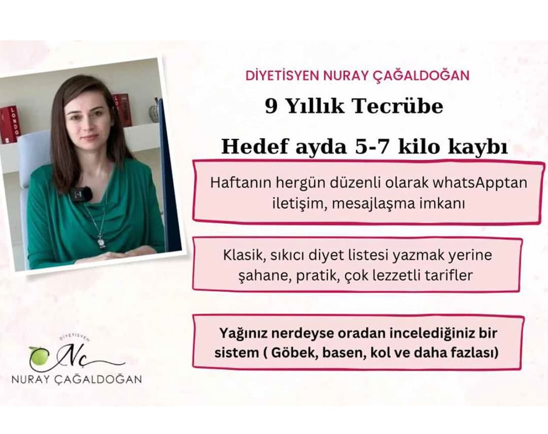 Diyetisyen Nuray Çağaldoğan