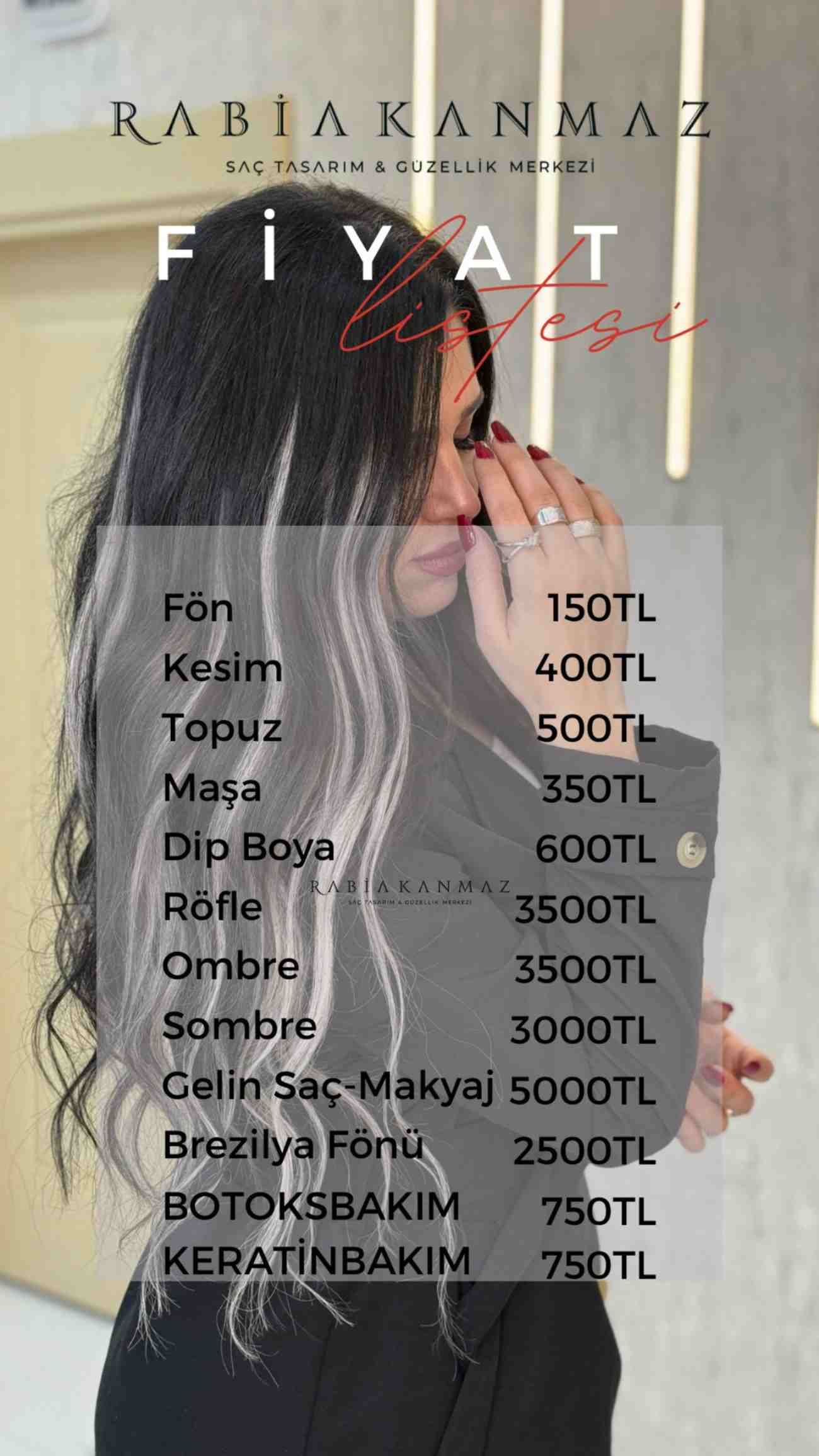 Rabia Kanmaz Saç Tasarım ve Güzellik Merkezi