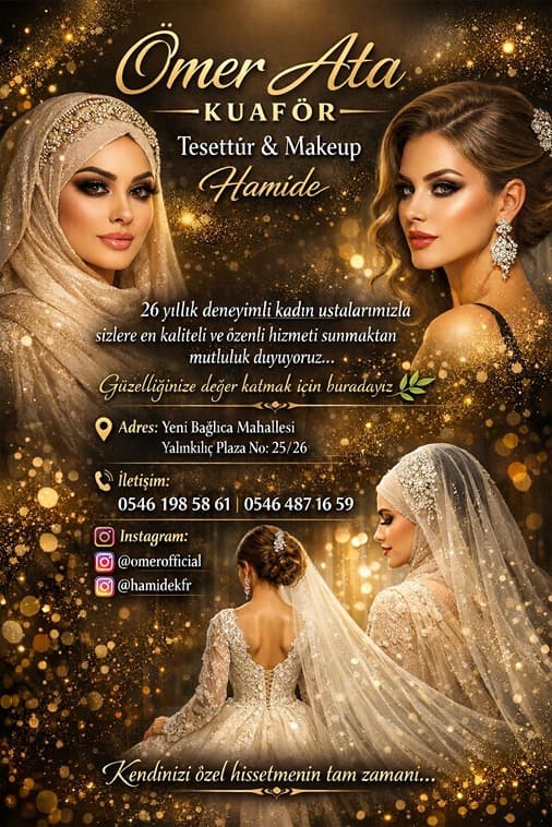 Ömer Ata Kuaför Tesettür Makeup by Hamide - 30. Fotoğraf